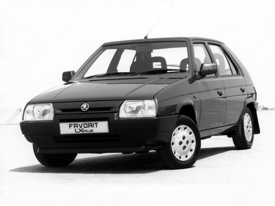Skoda Favorit (Type 781) (UK) '1989